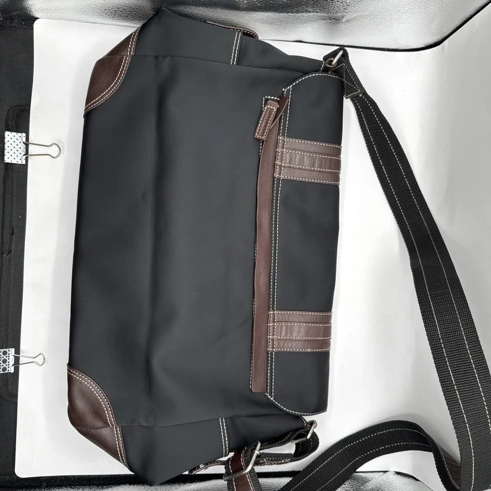 Levenger nylon crossbody